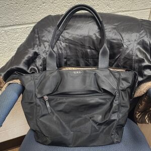 Tumi Black Tote Bag